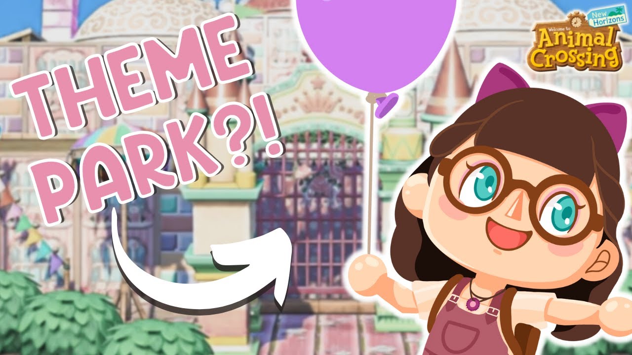 An AMUSEMENT PARK in ACNH??!!