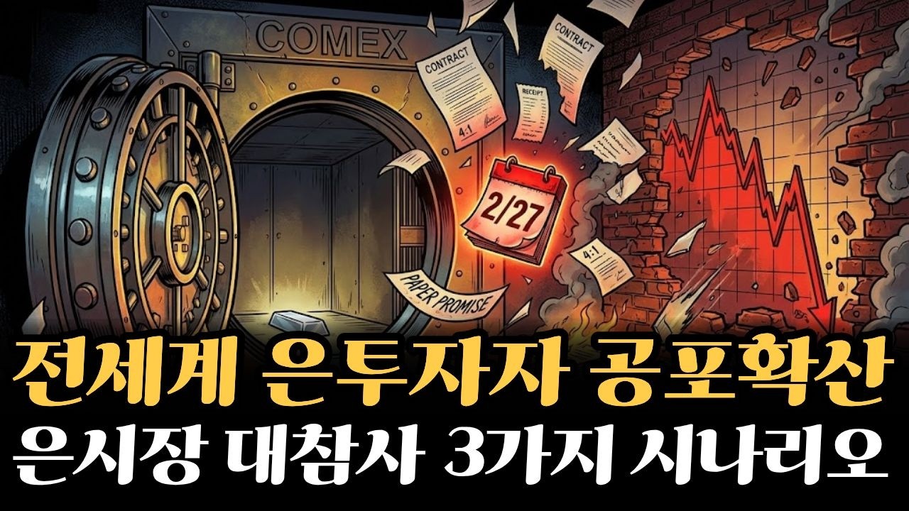 은값 계속된 폭락 전세계 은 투자자 공포 확산 은시장 대참사 3가지 시나리오 전격 해부