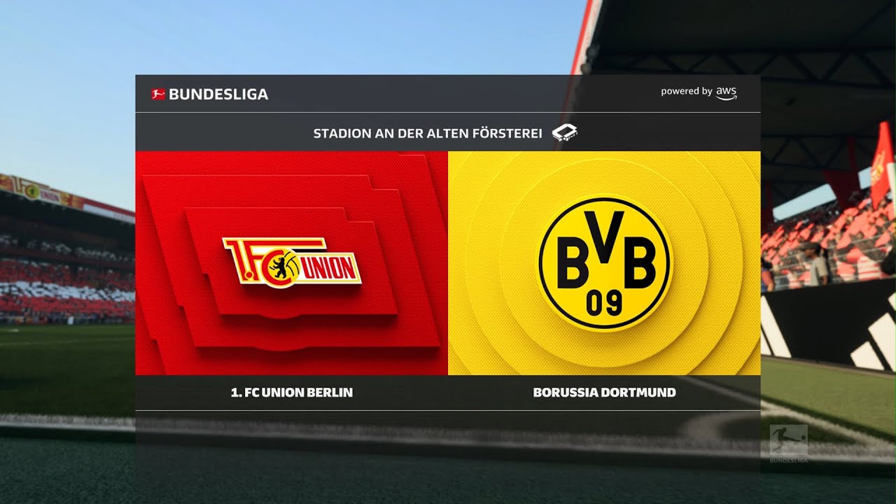 Union Berlin vs Borussia Dortmund FC 26 Prediction Bundesliga Round 19 Full Gameplay [PS5]