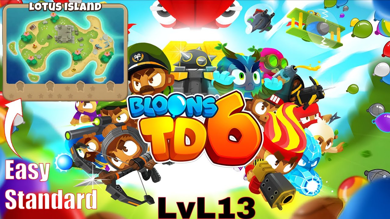 Is Easy Mode REALLY the Best Way to Play Lotus Island in Bloons TD6?