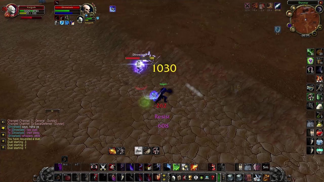 WoW Classic rogue vs mage duels (feat Dlr)