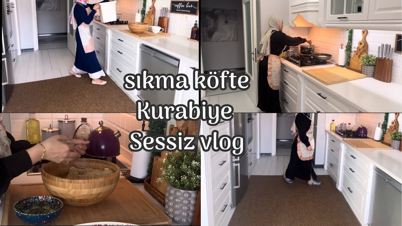 Спокойные кухонные дневники мотивация🌸 сжимание фрикаделек💫печенье💕 тихий влог