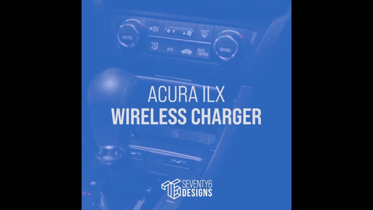 Acura ILX Wireless Charger (30 Sec Install)