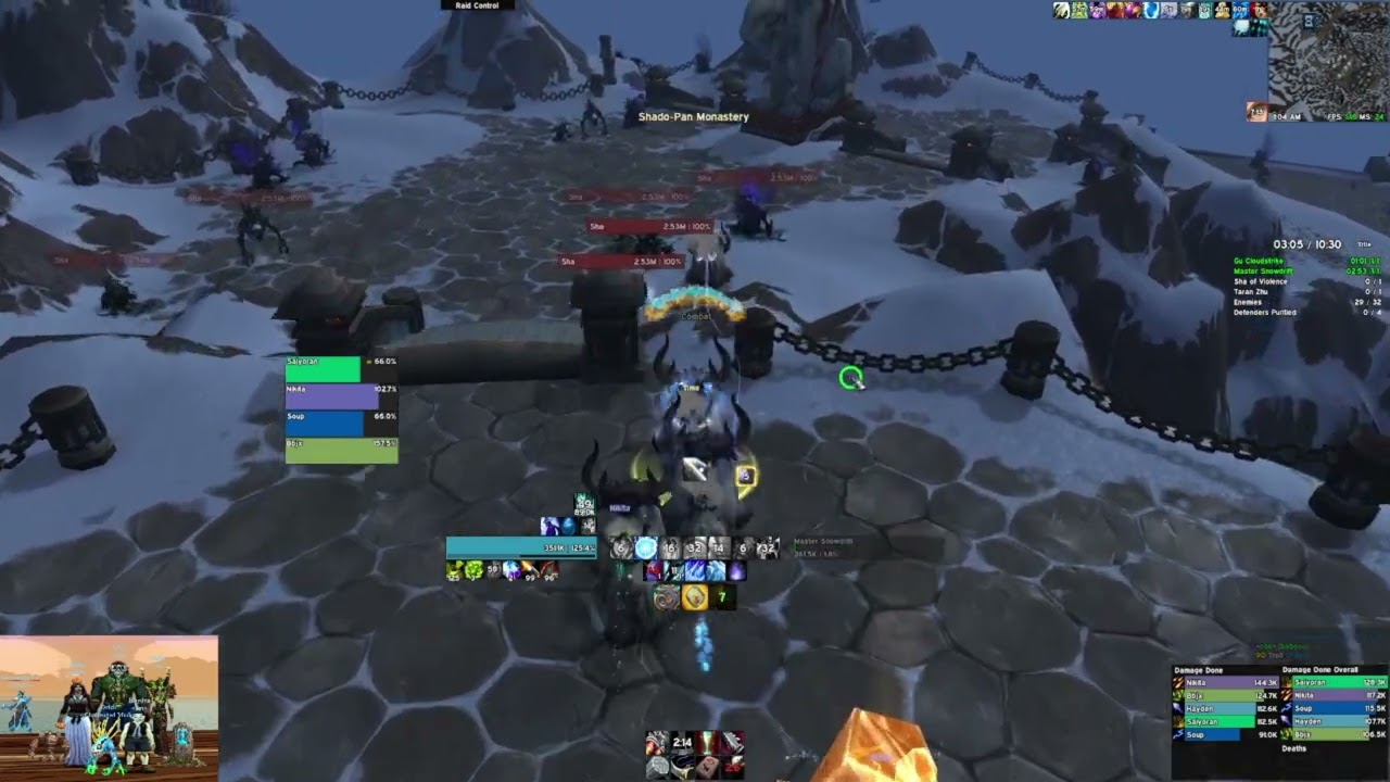 Shado-Pan Monastery Challenge Mode 5:45 (Mage PoV) S2
