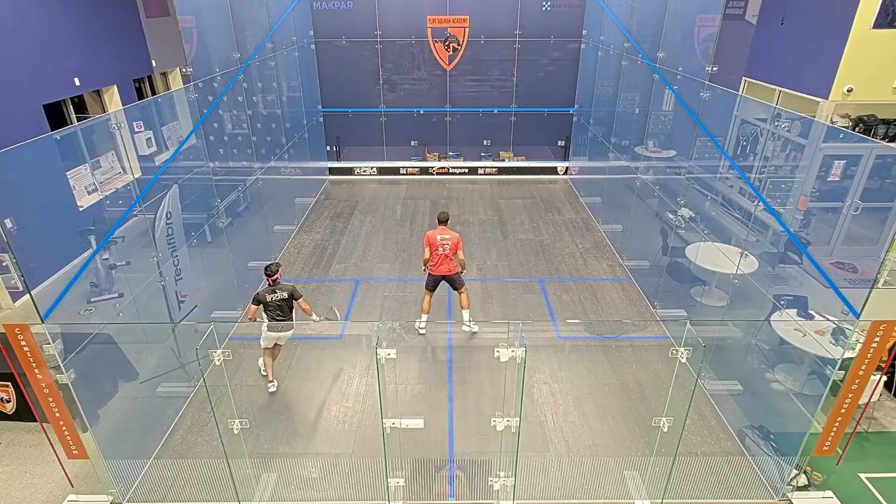 Omar Elkattan VS Yash Bhargava | Squash Inspire – Men’s $6K Challenger 2024 | Quarter Final