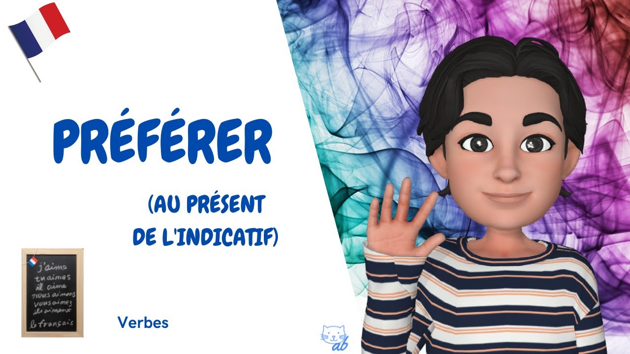 Verbe PRÉFÉRER au présent de l'indicatif (Verbo PREFERIRE al presente indicativo)