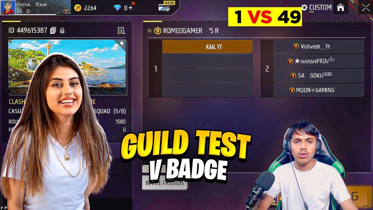 GUILD TEST PRANK ON CUTE V BADGE GIRL 😱🔥- SAMSUNG A3,A5,A6,A7,J2,J5,J7,S5,S6,S7,S9,A10,A20,A30,A50