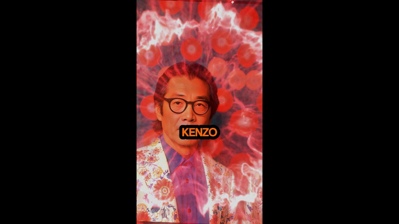 Kenzo Takada Japan iconic Fashion Designer