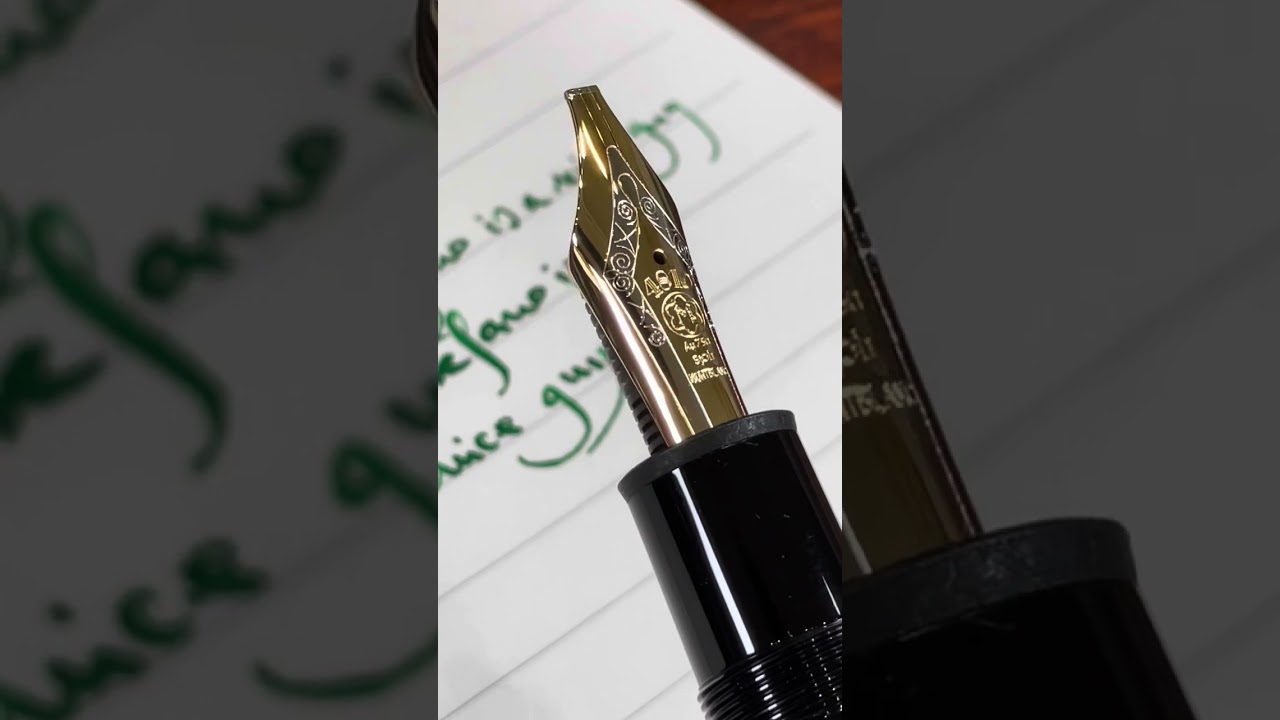 Montblanc  Meisterstück bespoke signature nibs