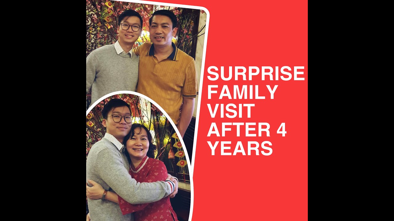 BẤT NGỜ VỀ ĂN TẾT SAU 4 NĂM. LẦN ĐẦU THẤY BỐ KHÓC. SURPRISE FAMILY VISIT AFTER 4 YEARS (Emotional)