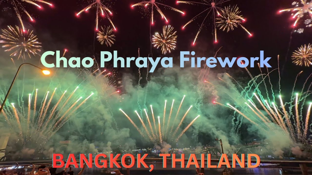 Bangkok Nights: Vijit Chao Phraya Fireworks
