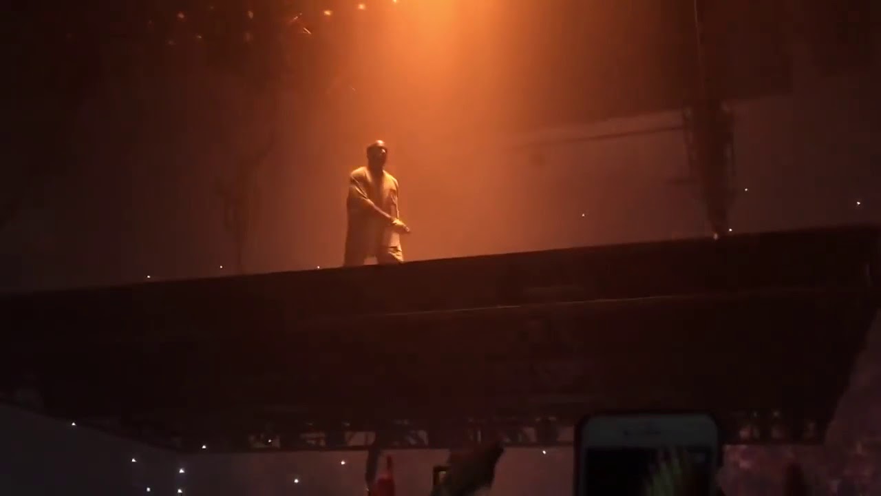 Kanye perfectly introduced Stronger at his concert