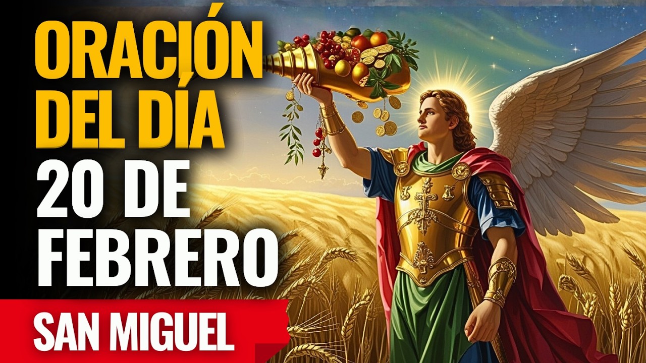 ¡San Miguel bendice nuestra cosecha y multiplica nuestra prosperidad! Reza ahora
