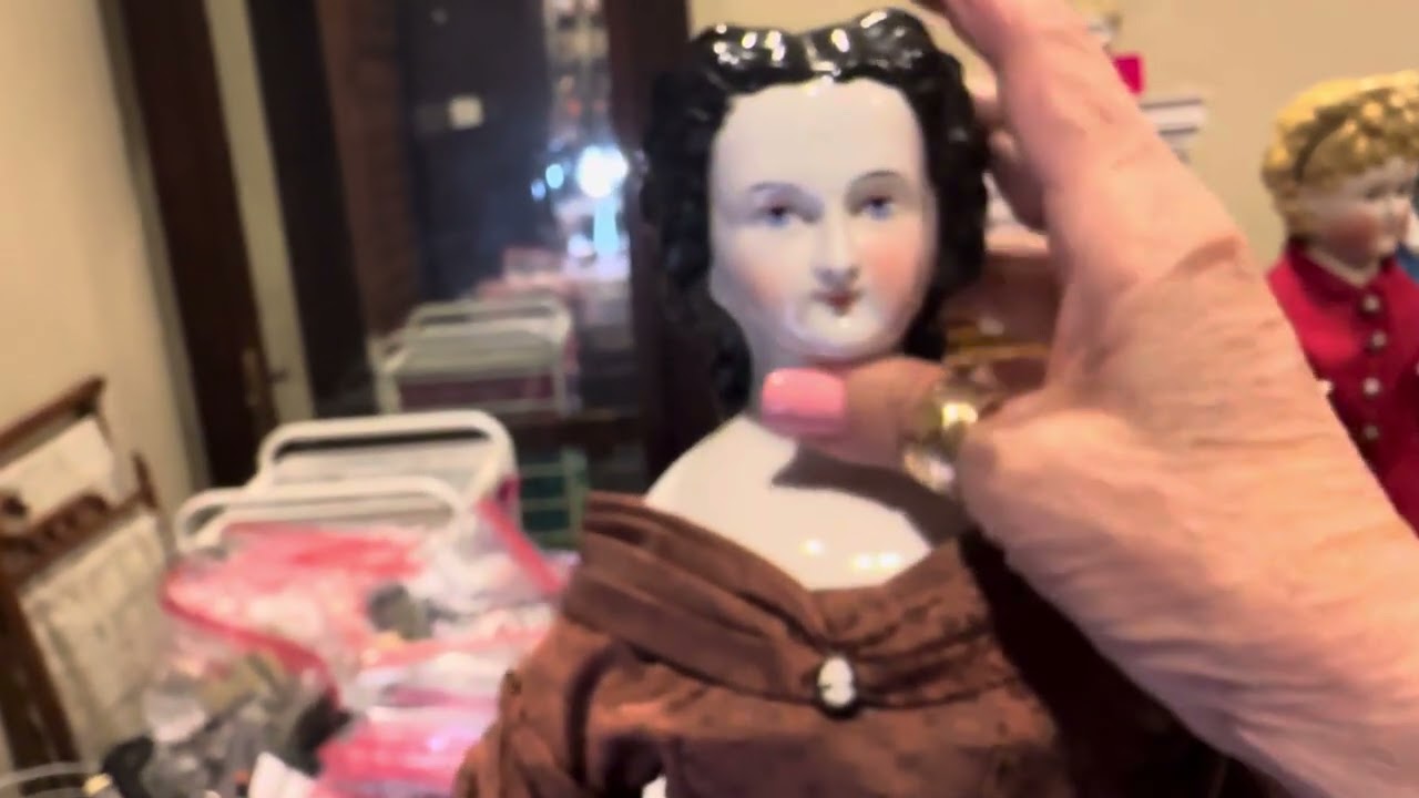 Antique jewelry and Antique Dolls I’ve recently acquired!