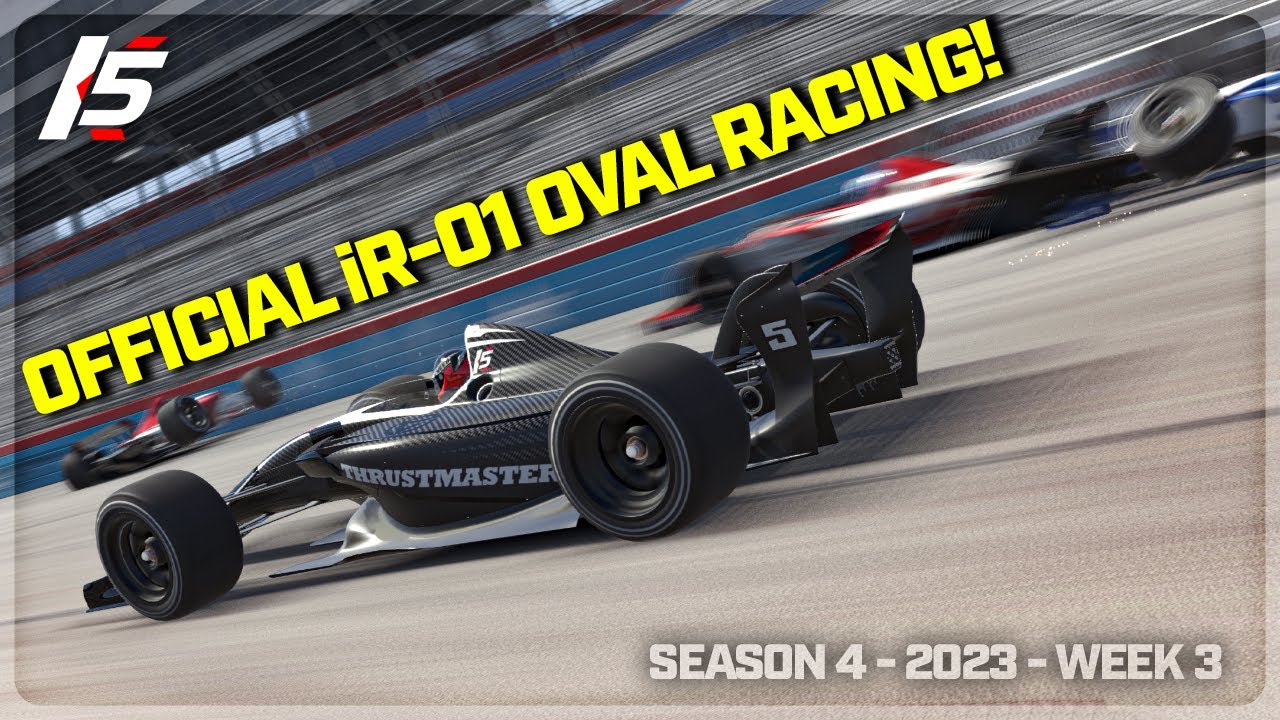 iR-01 - Texas Motor Speedway - iRacing Open Wheel Oval