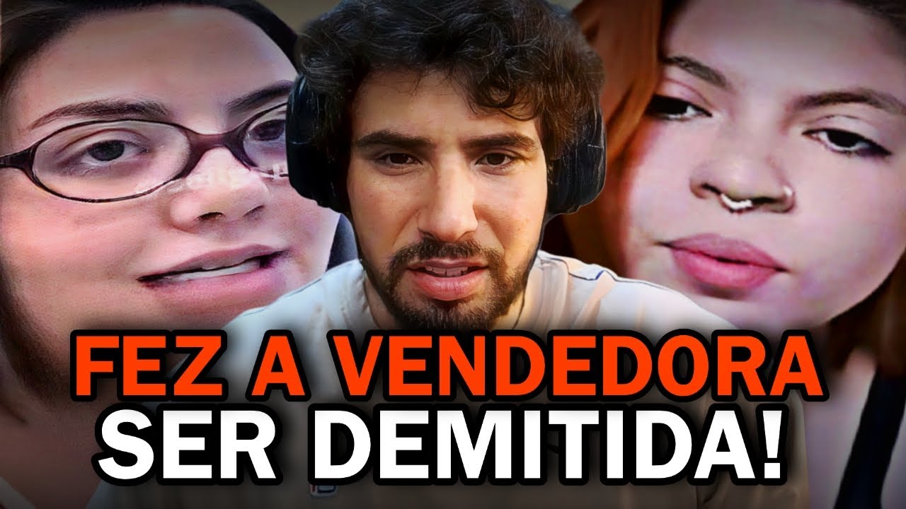 Mulher entra na loja FALTANDO 10 MINUTOS PARA FECHAR