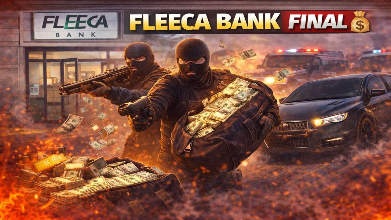 Fleeca Bank Heist 💰 | Final Heist Execution | GTA V