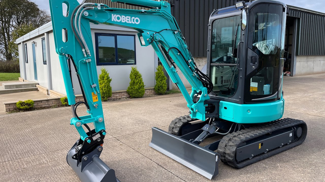 Kobelco SK28SR-6E Hi Spec Mini Digger Excavator