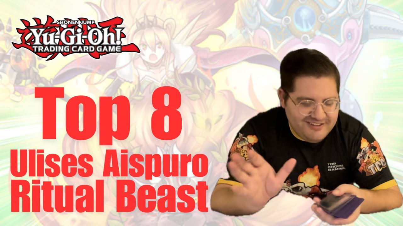 Yu-Gi-Oh! Top 8 Las Vegas Regional 2024 Ritual Beast Deck Profile ft. Ulises Aispuro