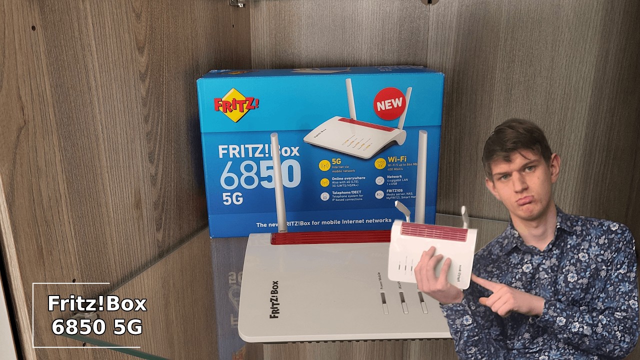 Fritz!Box 6850 5G - Router 5G z WIFI5