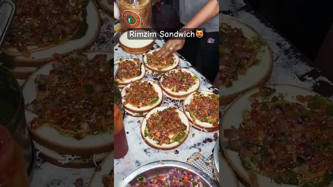 Surat Famous Rimzim Sandwich In Just 150/- 😻 Indian Street Food 