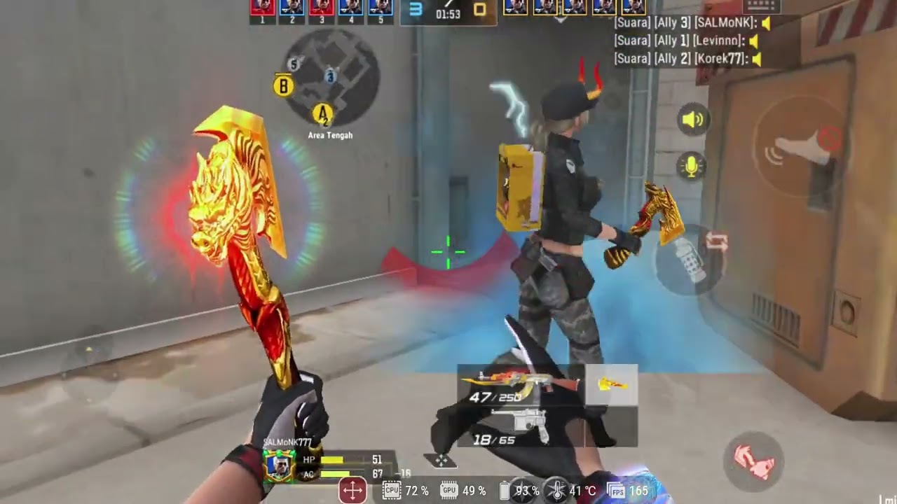 SCRIM & RANK Belajar AWM INFERNAL DRAGON KEDIPZ !!