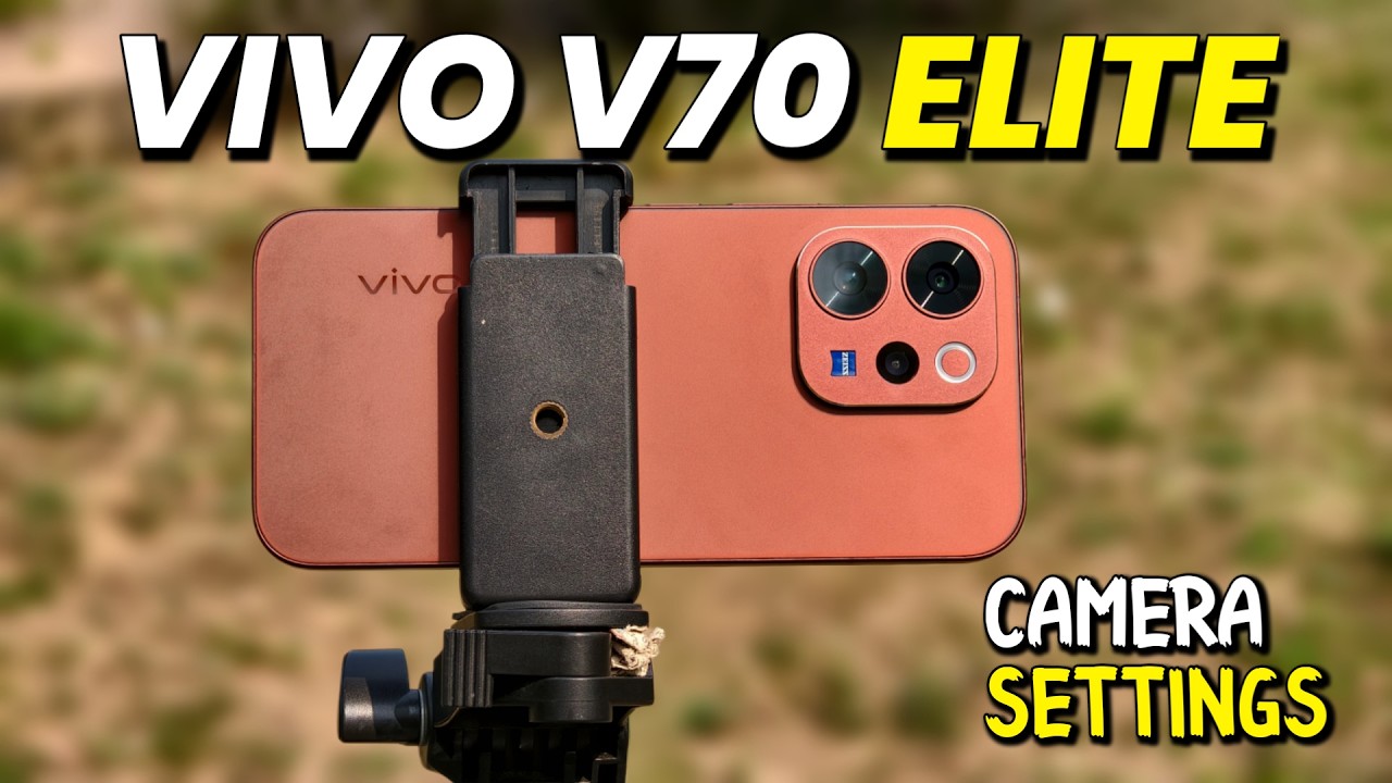 Vivo V70 Elite Detailed Camera Settings ⚡