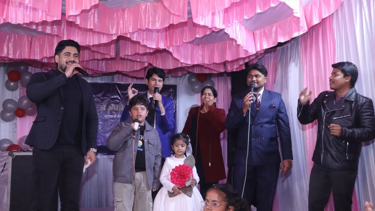 Worship by Ankur Masih, Gopal Masih Ji & Bobby Saab at Good News Gospel Church 