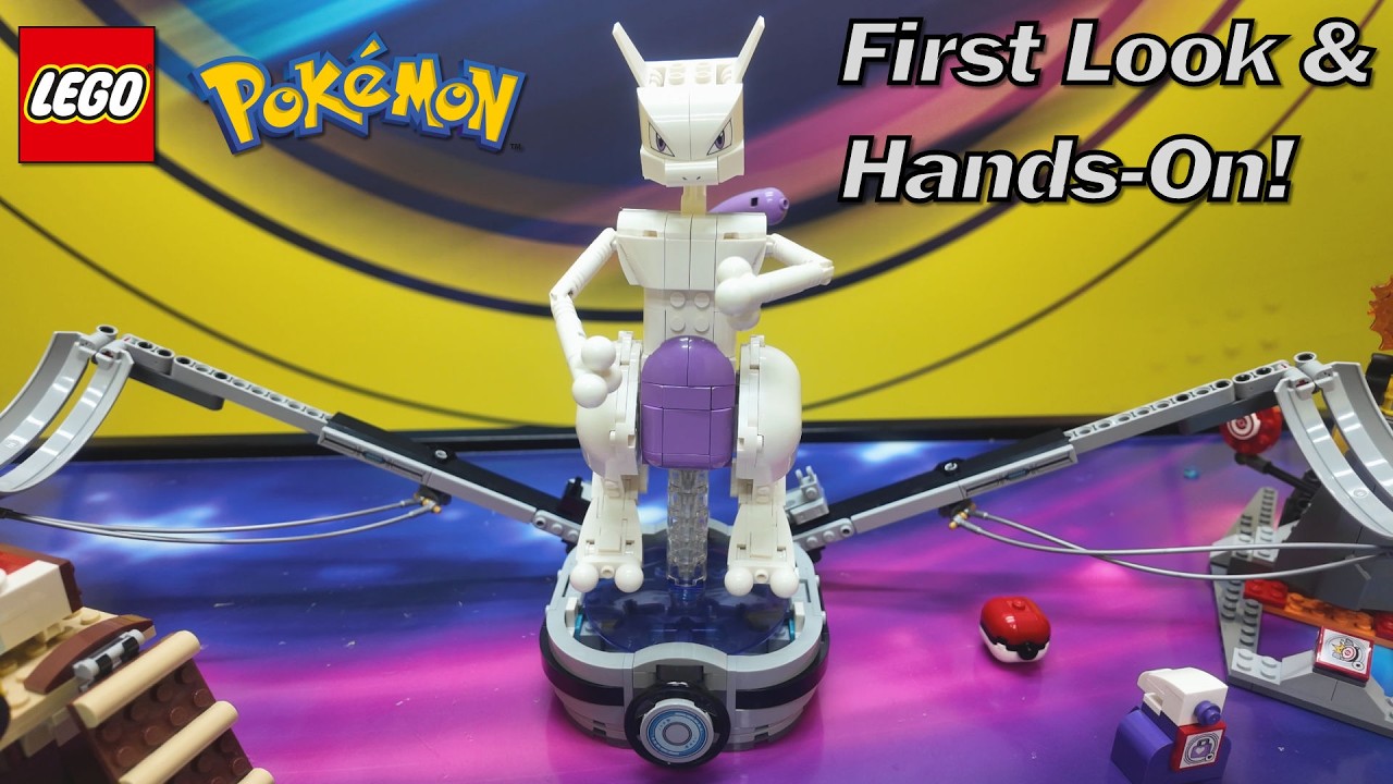 ЭКСКЛЮЗИВНЫЙ первый взгляд и обзор игровых наборов LEGO Pok&eacute;mon Smart Play Sets