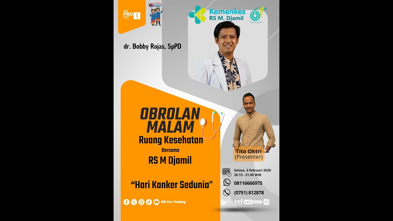OBROLAN MALAM - RUAMG KESEHATAN || SELASA, 3 FEBRUARI 2026