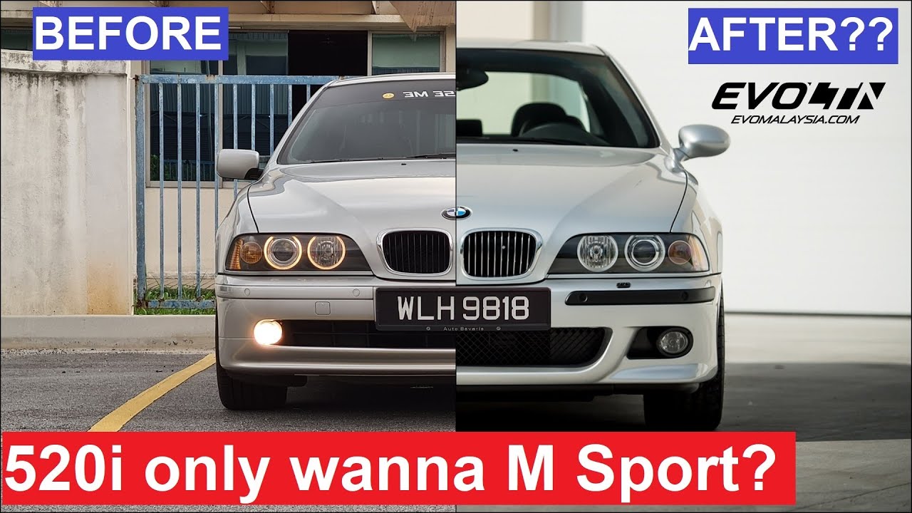 Я переделал свой E39 в M Sport, но никто не увидел | EvoMalaysia.com