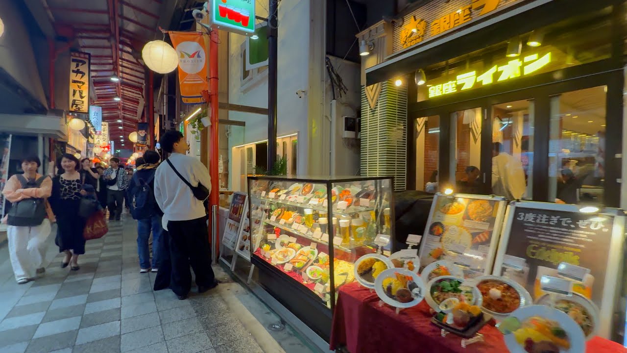 Japan food street  | Night walking tour japanese food street in Omiya city Saitama  | Japan Walk