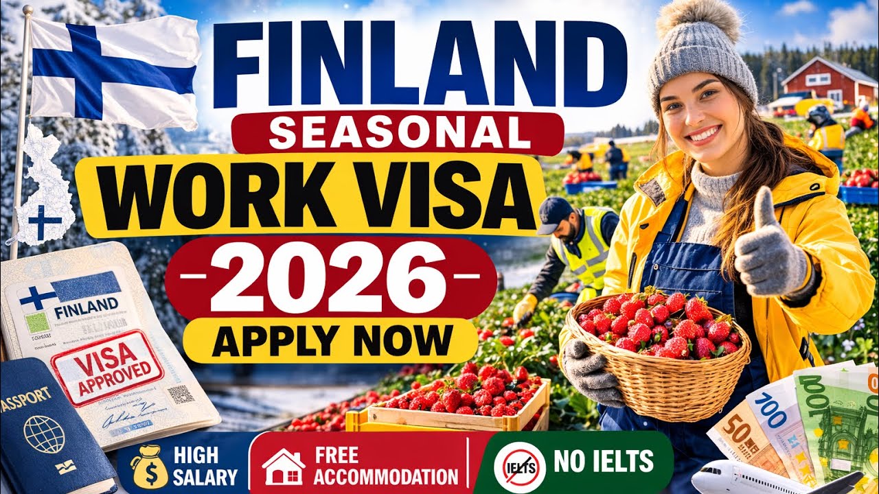 ￼Finland मा खूल्यो Seasonal work visa 2026 | how to apply finland seasonal work visa 2026| europe 