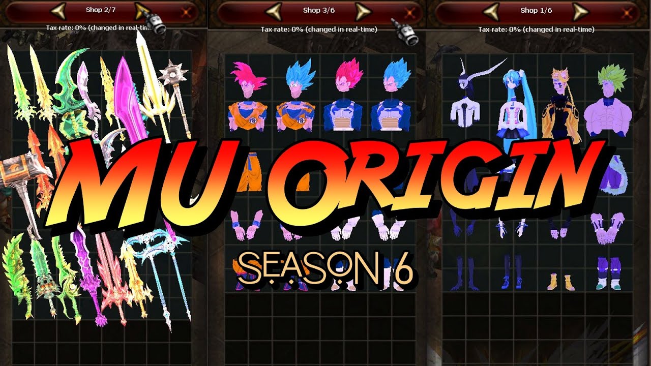 MU Origins Season 6 ( Fast Server ) | Mu Online PC