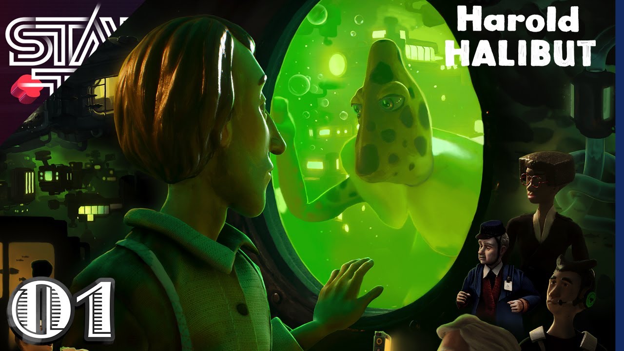 Crazy Beautiful Stop Motion Animation Game | Harold Halibut - Ep. 1