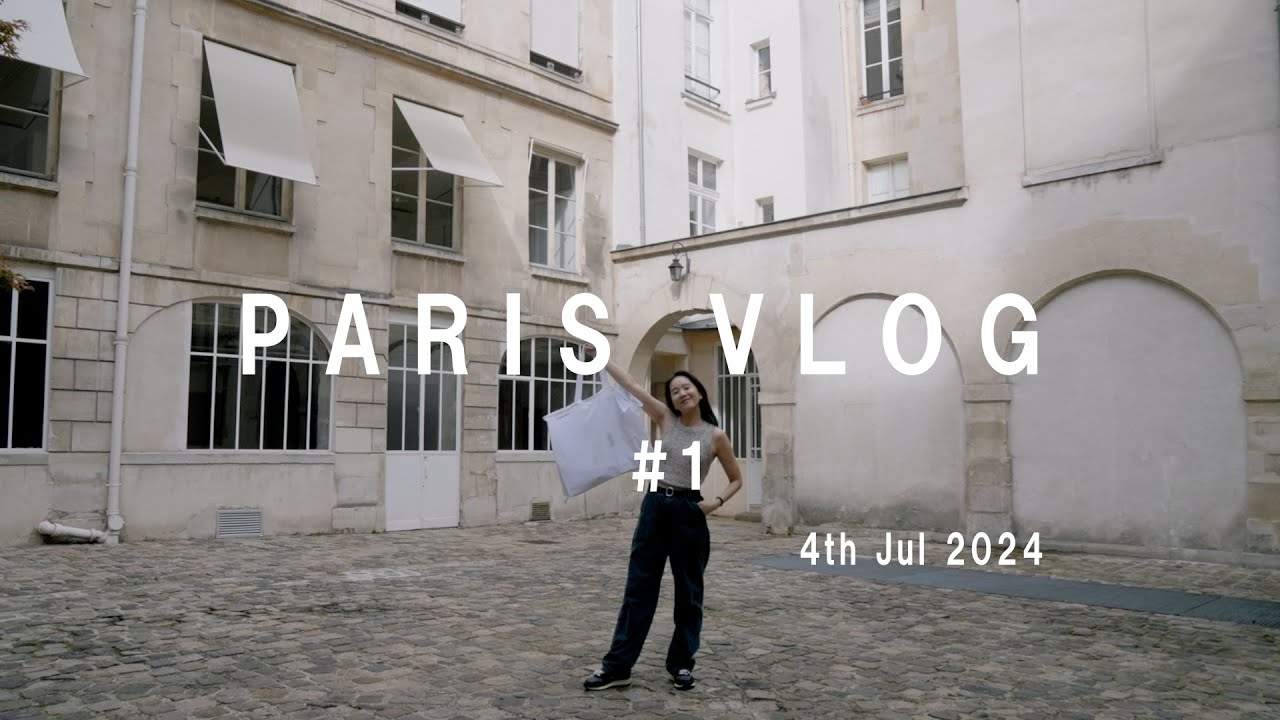【PARIS VLOG #1】THE SHISHIKUIチームと1 年ぶりのパリへ🇫🇷