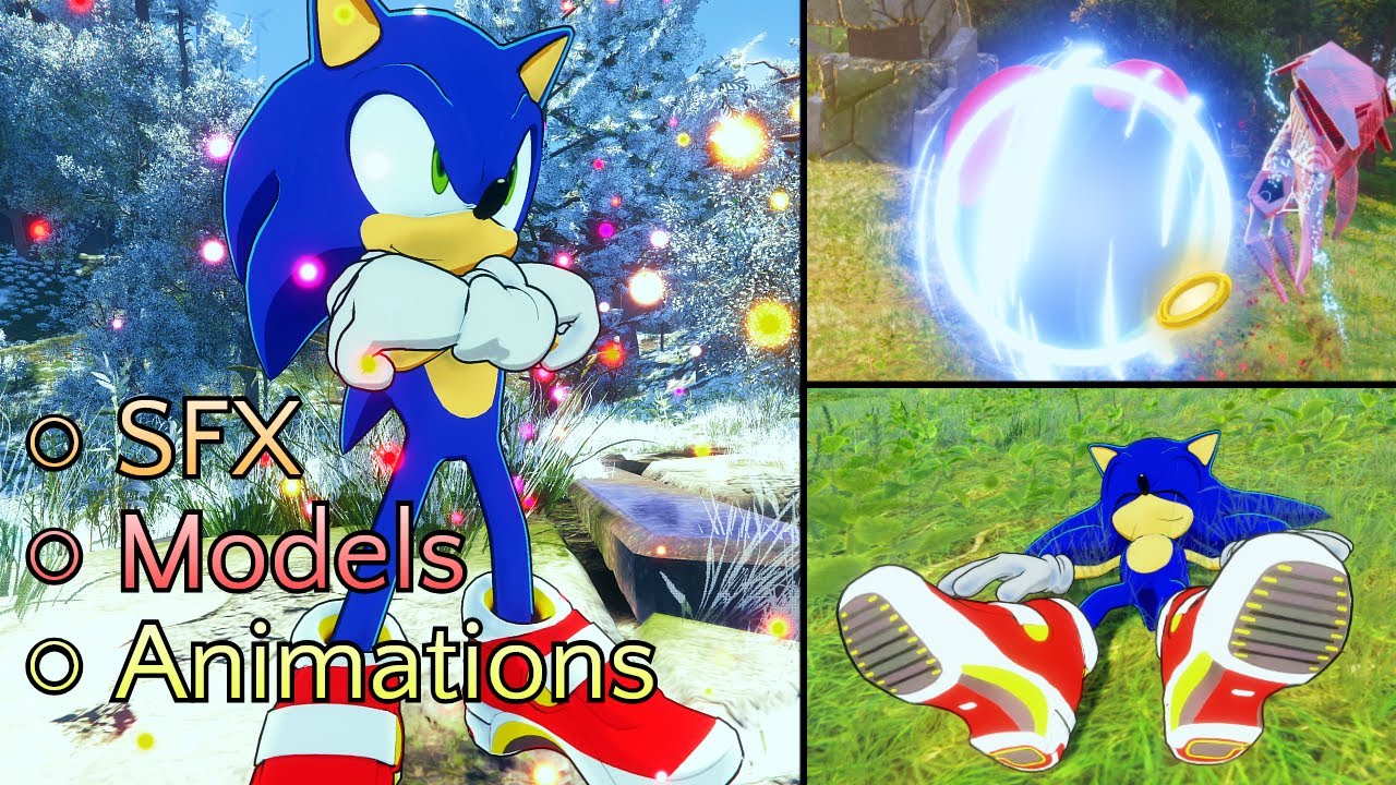Sonic Frontiers goes ANIME Style!