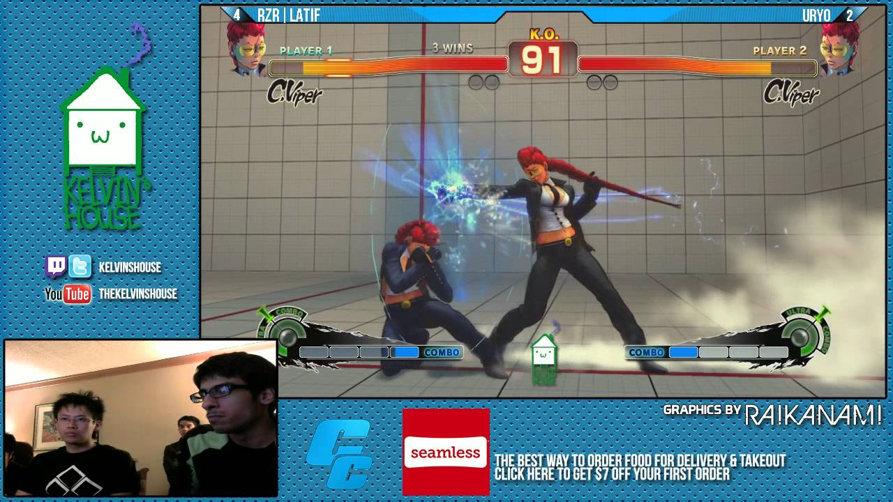 AE FT6 in Kelvin's Room (EVO2k13): Uryo (C. Viper) vs. @latif_7 (C. Viper)