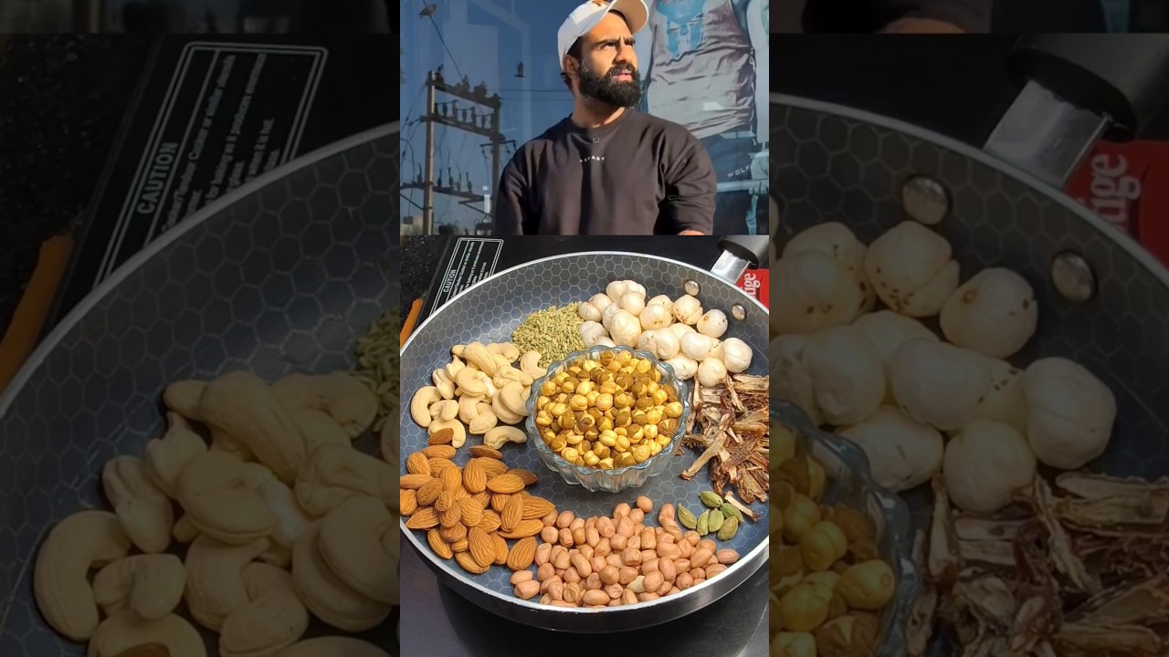Homemade Protein powder Recipe Suggested by Gym Coach Nitesh Soni #shorts
