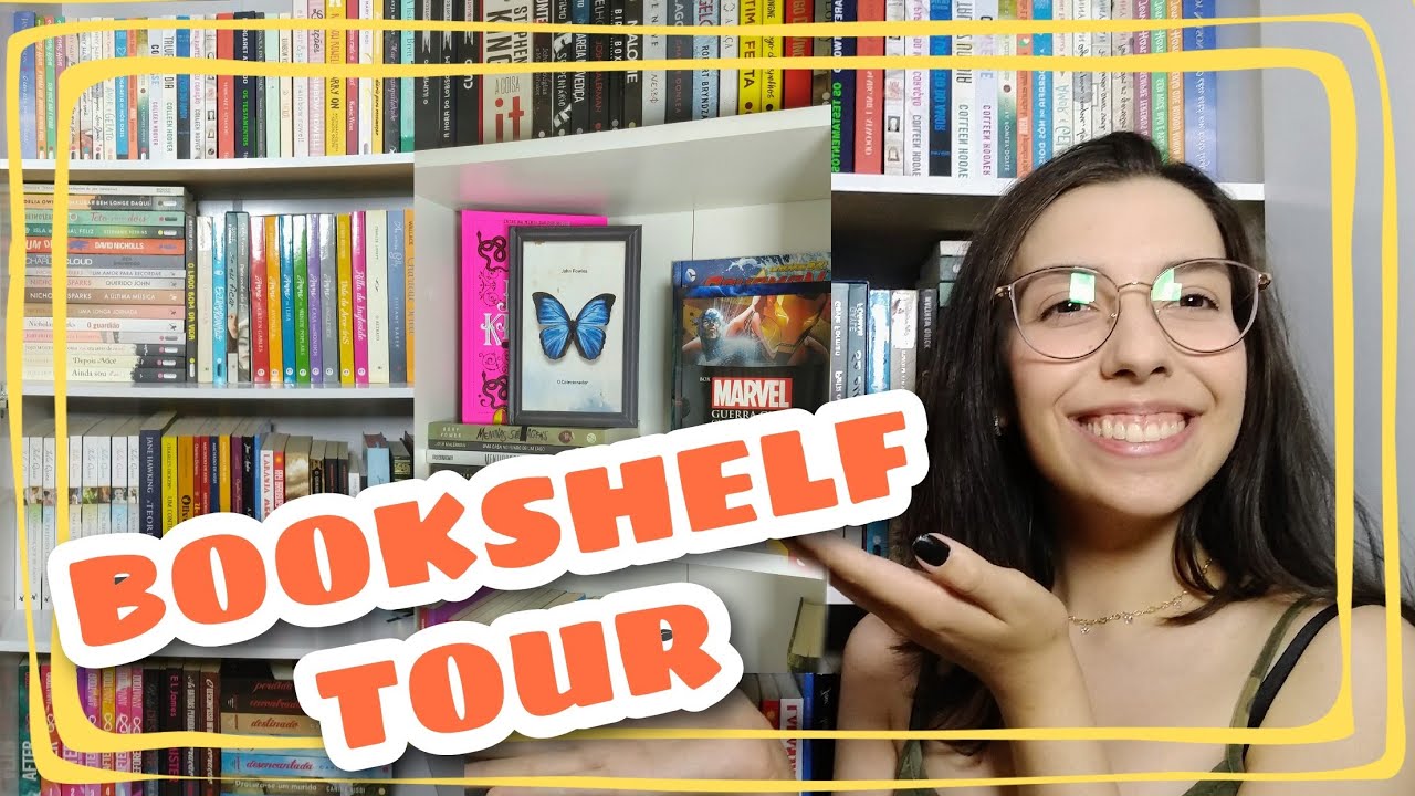 BOOKSHELF TOUR!! - Conhecendo meus livros (parte 1)