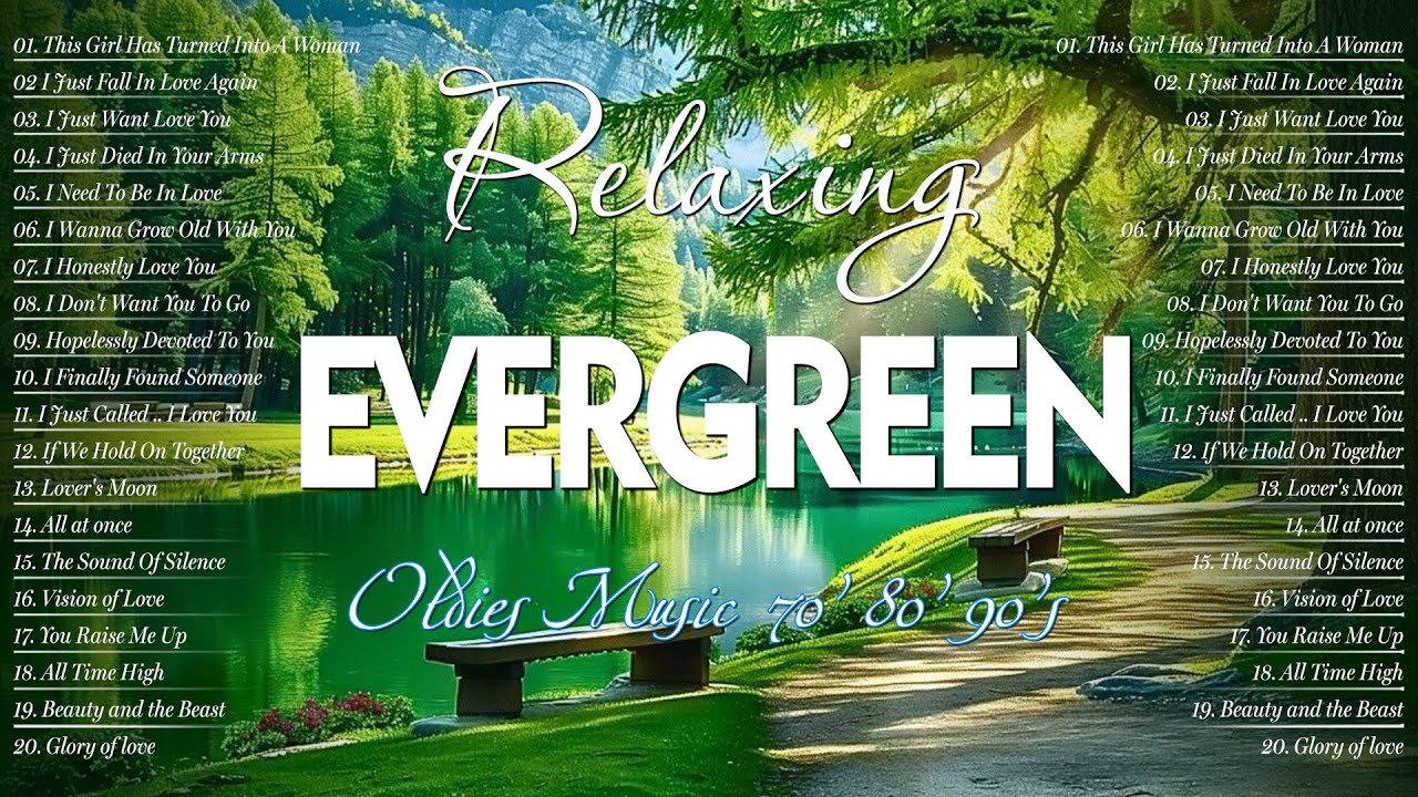 Best Songs Beautiful Melodies Old Evergreen Love Songs 80s 90s💚The Best Cruisin Love Songs Playlist