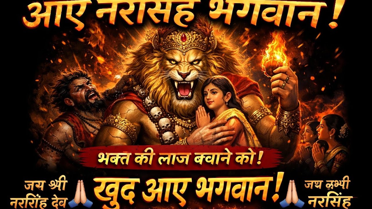 Aaye Narsimha Bhagwan. ( Official Song ) Latest . 