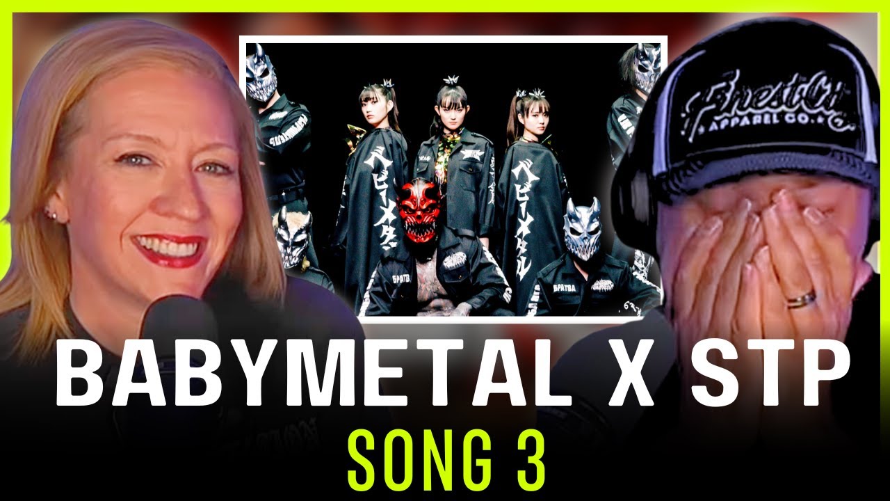 BABYMETAL WENT FULL BRUTAL w/ STP?! We were NOT ready 😱