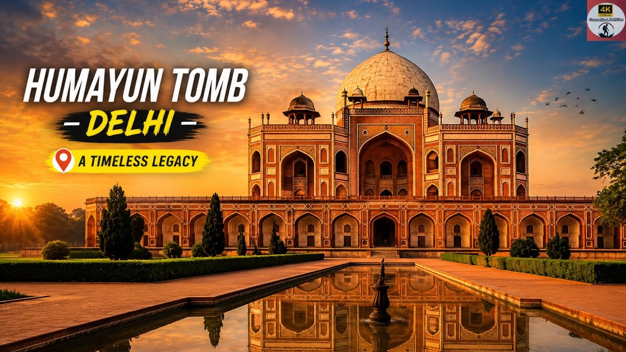 Humayun Tomb - Mughal's Beautiful City with Hundreds Of Graves