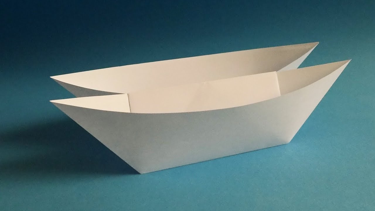 Jak zrobić origami papieru łodzi 🛶 jak zrobić z papieru podw&oacute;jny łodzi