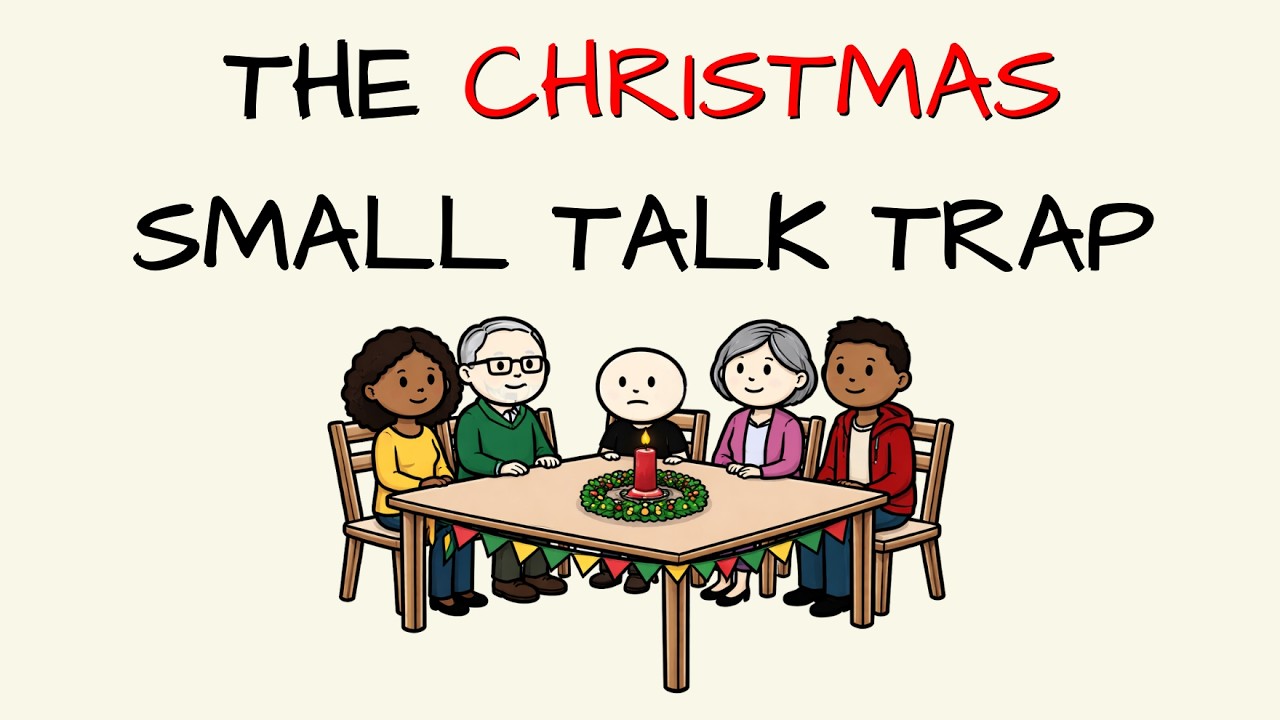 awkward christmas small talk with a relative