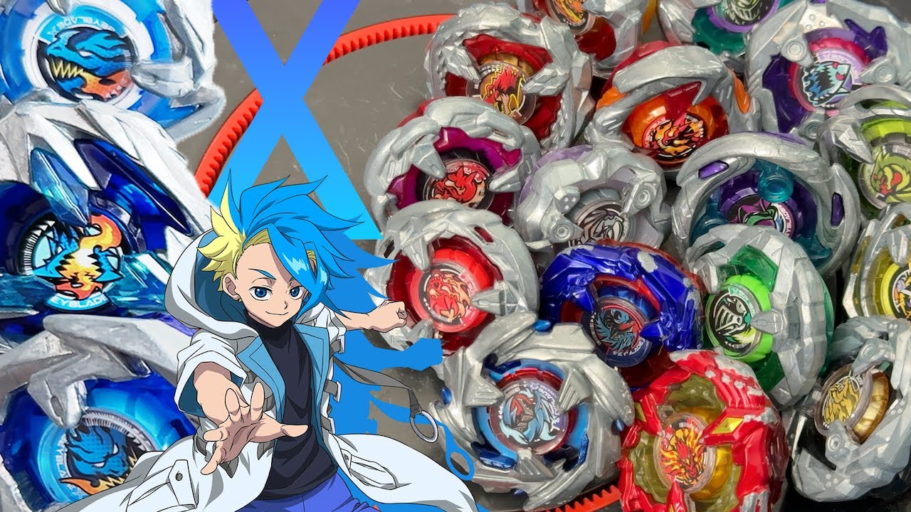 Anime VS Real Life: Jaxon Cross & Dran Sword/Dagger/Buster BATTLE RECORDS! - Beyblade X Season 1