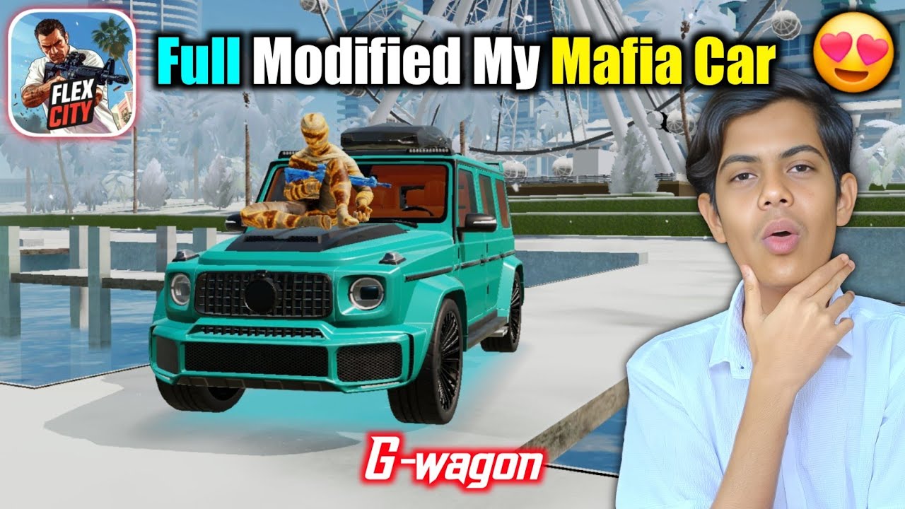 I'm Full Modified My Mafia Car G-wagon 🤯 || Flex City Gameplay