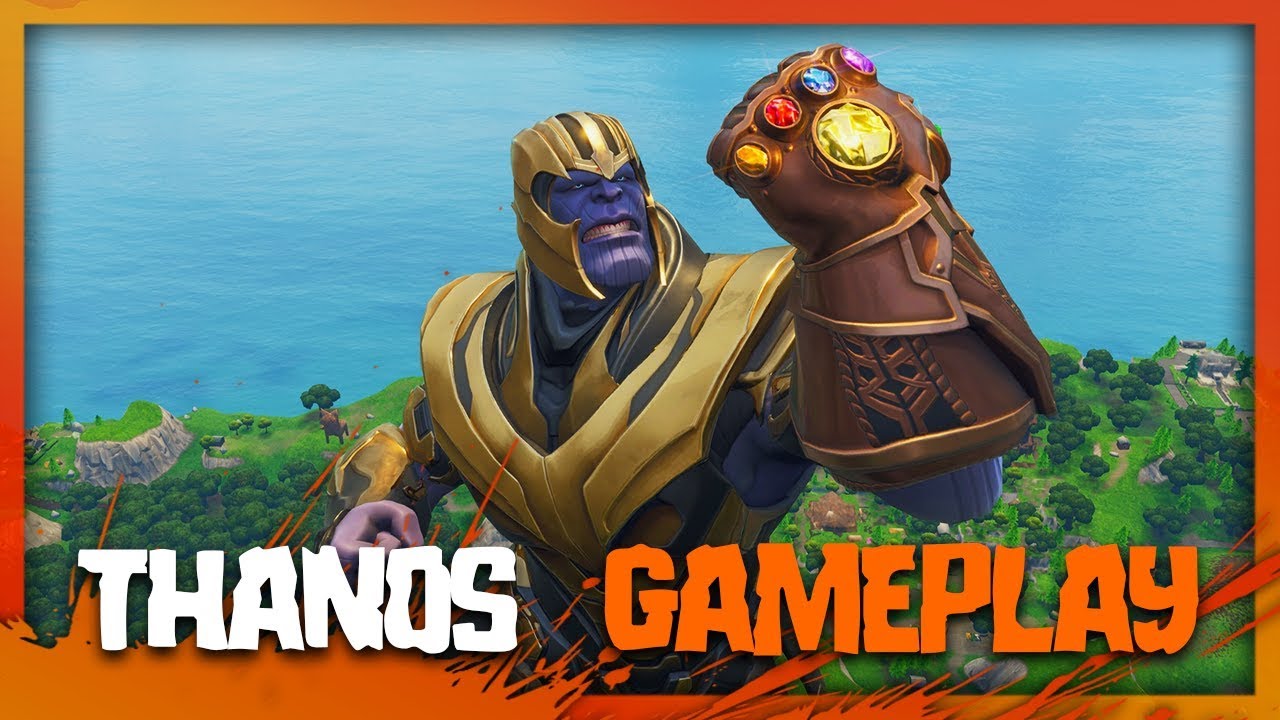 INFINITY GAUNTLET GAMEPLAY AS THANOS! | Fortnite Battle Royale