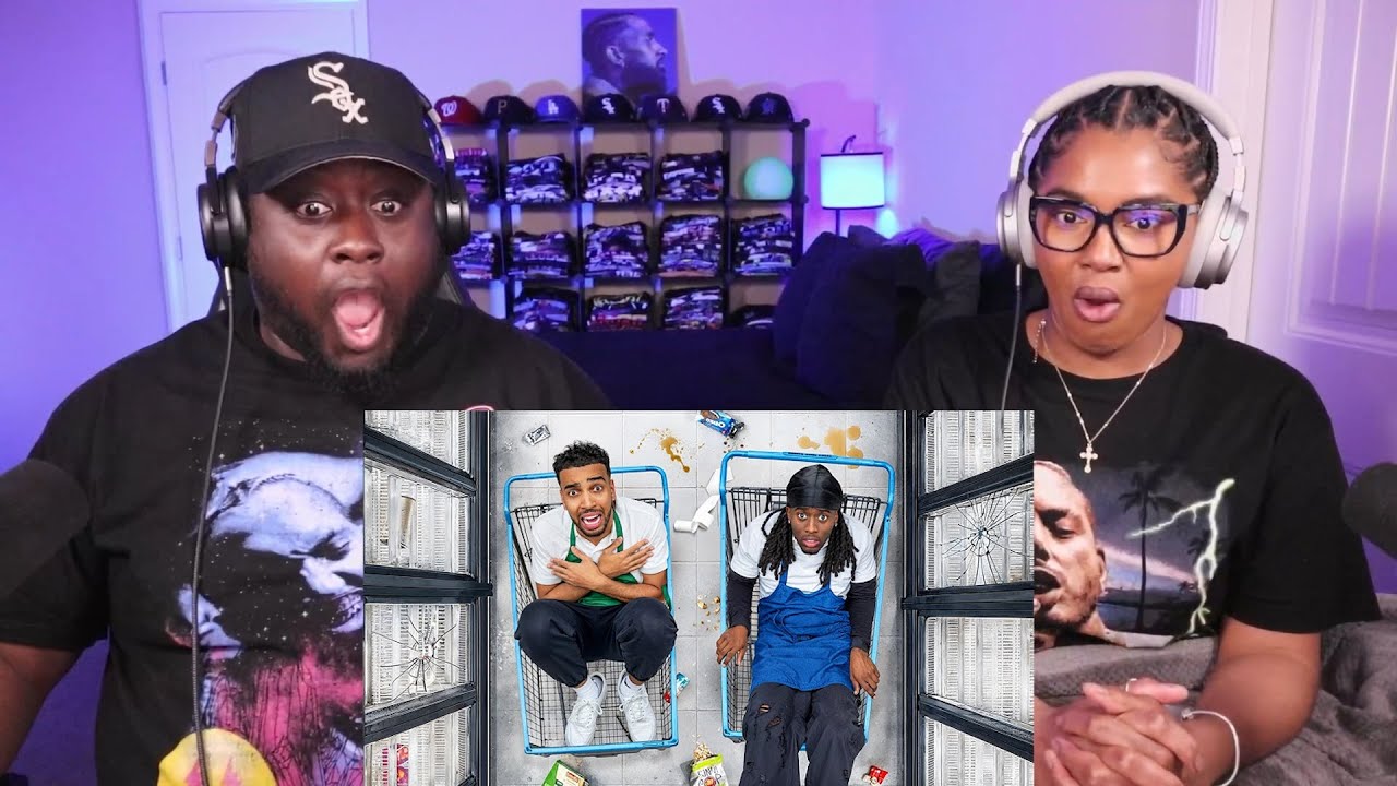 Kidd and Cee Reacts To LAST TO LEAVE THE GROCERY STORE FT AMP